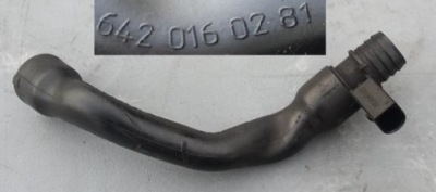 Шланг вентиляція картера mercedes sprinter 906 w906 6420160281 фото №1