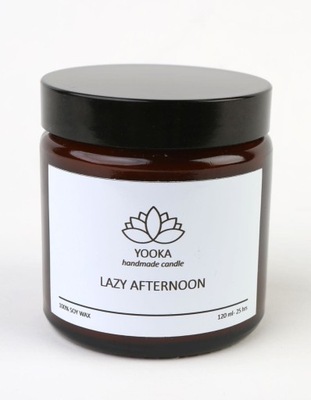 YOOKA - ŚWIECA SOJOWA - LAZY AFTERNOON 120ml