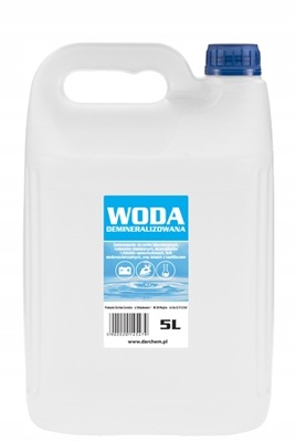 WODA DEMINERALIZOWANA 5L KANISTER