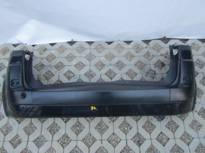 Бампер задняя задний renault scenic ii 03-09 bdb kpl фото №1