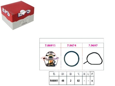 Eps термостат ford b-max 1.6 ti jk фото №1