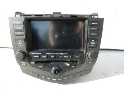 RADIO CD NAVEGACIÓN GPS NAVI HONDA ACCORD VII  