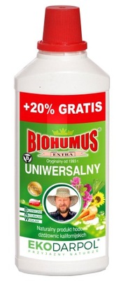 Biohumus Extra nawóz naturalny z dżdżownic 1,2L