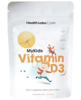Health Labs Care MyKids wegańska witamina D w żelkach dla dzieci 60 żelek