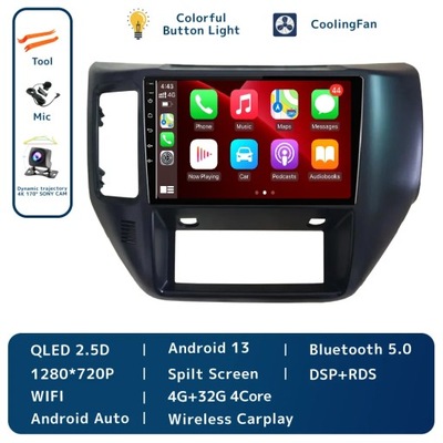 NAVEGACIÓN GPS PARA NISSAN PATROL 2004-2011 RADIO DE AUTOMÓVIL BEZPRZEWODOWE CARPLAY AUTO  