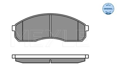 КОЛОДКИ ТОРМОЗНЫЕ MEYLE 025 236 4916/W