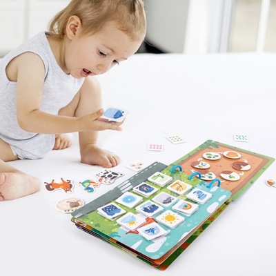 Montessori Busy Book For Kids 2 3 4 Years Pre
