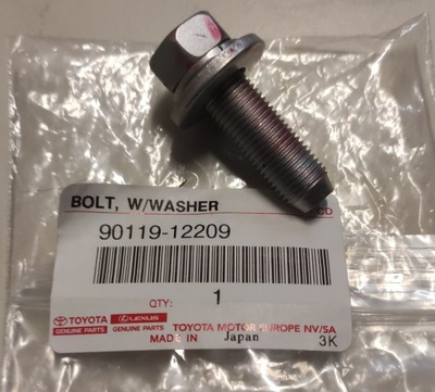 Болт toyota 90119-12209 фото №1