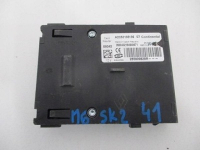 Renault megane iii блок управления считыватель карта фото №1