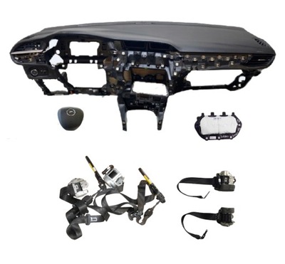 Opel grandland lift приборная панель подушки безопасности ремни натяжители фото №1