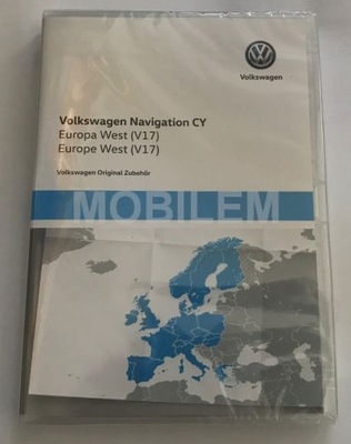 Mapa nawigacji VW RNS510 V17 West 2020 1T0051859AS