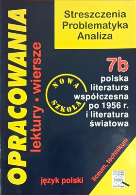 Polska literatura współczesna po 1956 r. GREG
