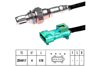 SONDA LAMBDA CITROEN C2 C3 C5 EPS  