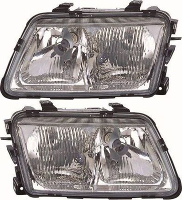 REJILLAS FAROS AUDI A3 8L1 '96-'03 JUEGO DEPO 