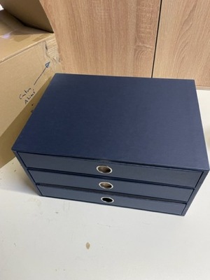 Pudełko do przechowywania z 3 szufladami