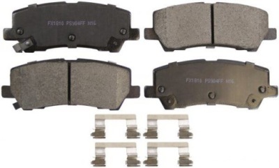 Гальмівні колодки гальмівні керамічні задня ford mustang 15-18 фото №1