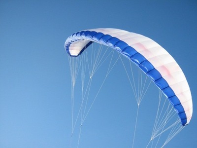 LATAWIEC powerkite PANSH ACE 8M KITE KiteSurfing komplet jak NOWY
