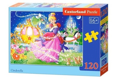 PUZZLE 120 CINDERELLA CASTOR, CASTORLAND