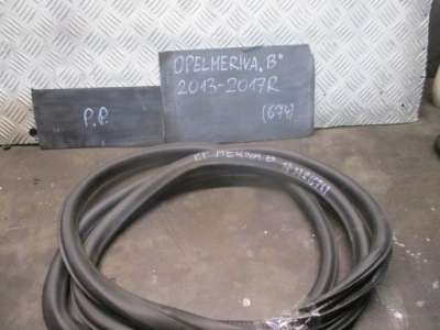 Прокладка дверь правый перед opel meriva b 13-17r фото №1