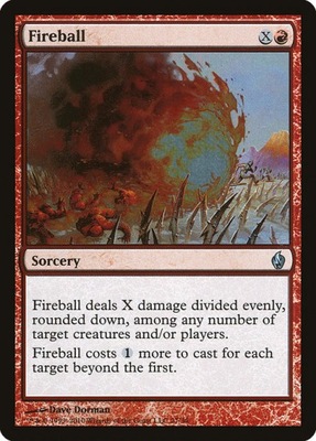 MtG: Fireball (PD2) *foil*