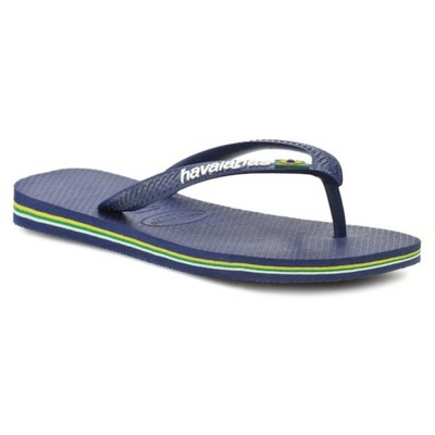 HAVAIANAS MĘSKIE KLAPKI GŁADKIE GRANAT 45-46 ŻGA