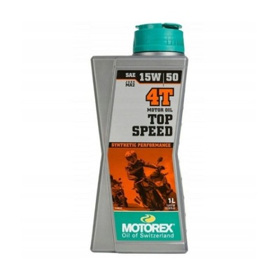 ACEITE MOTOREX TOP SPEED 4T 15W50 1L  