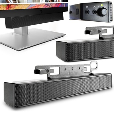 GŁOŚNIK HP DO MONITORA SOUNDBAR LISTWA GŁOŚNIKOWA