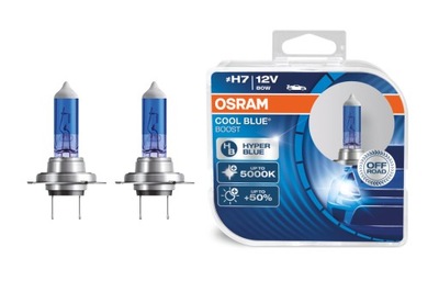 LAMP AUTOMOTIVE H7 12V 80W COOL BLUE BOOST OSRAM 2 PIECES  