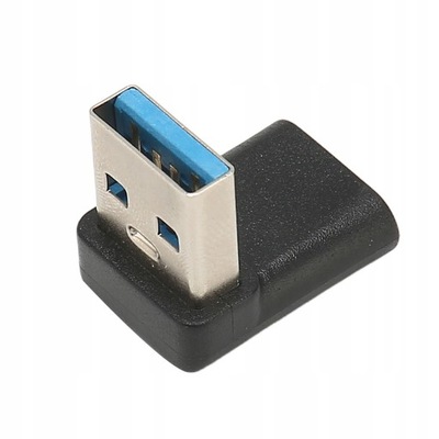 ADAPTER KĄTOWY USB A do USB C GNIAZDO-WTYK