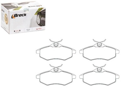 Breck гальмівні колодки гальмівні citroen c2 1.1 jm_ фото №1