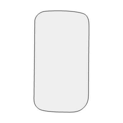 Стекло/зеркало renault mascott 1998-2010 1999 2000 фото №1