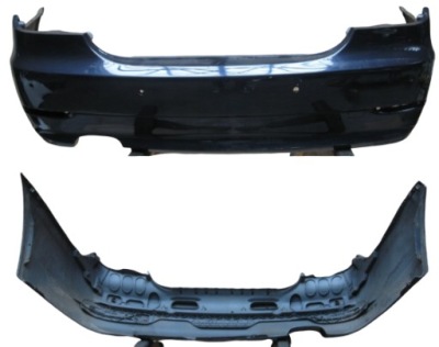 Бампер задняя задний bmw 5 e60 оригинал фото №1