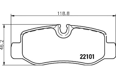 MINTEX КОЛОДКИ ГАЛЬМІВНІ 4474200120 A 35056 1304604