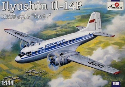 Ilyushin IL-14P (NATO code 'Crate') (Iljushin) - A-model 1416 1:144