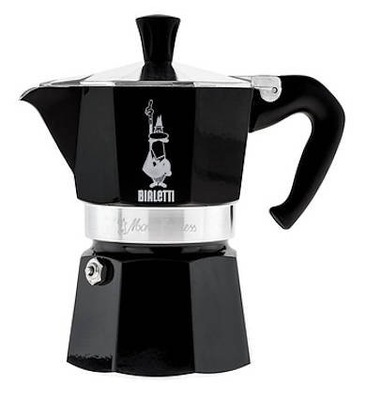 Kawiarka Bialetti Moka Express 3 tz 150 ml Czarna do zaparzania kawy