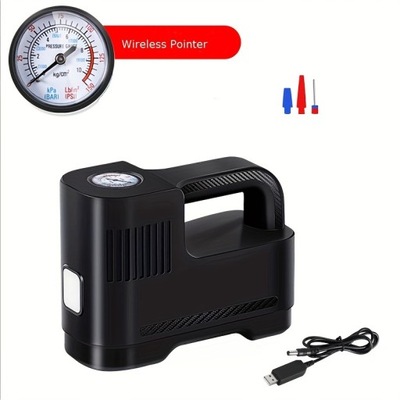 PORTABLE MULTIFUNCTIONAL AIR PUMP, CAR TIRE PUMP INFLATOR PARA OUTDOOR  