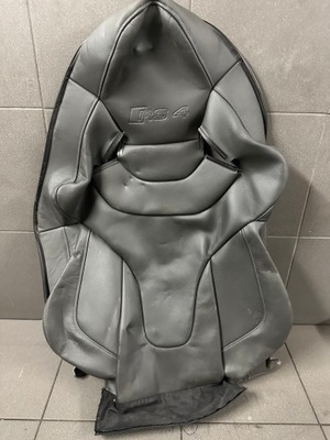 Кожа сиденье перед recaro audi rs4 soul metallica фото №1