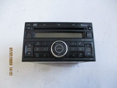 Радіо nissan qashqai 2010r 28185-jd40a фото №1