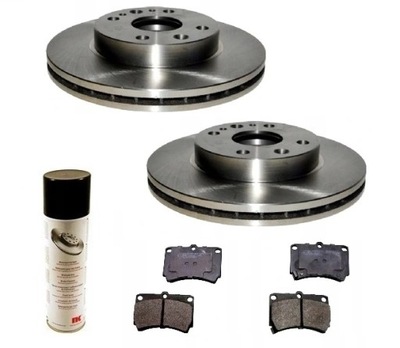 DISCS PADS KIA RIO I 2000-2002 FRONT 235MM  