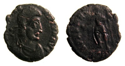 7718.. RZYM, Konstancjusz II (337-361) folis
