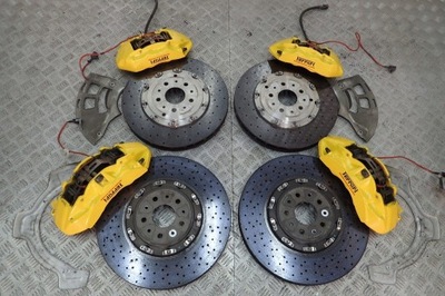 Ferrari california f149 ceramika тормоза тормозные диски тормозные колодки суппорты фото №1