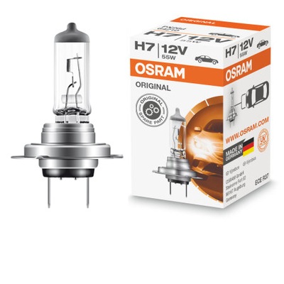 2x Żarówki Halogenowa H7 55W PX26D OSRAM 12V OSRAM