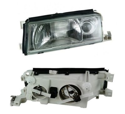 Фара лампа skoda octavia 1 97-00 h3+h4 le/pr фото №1