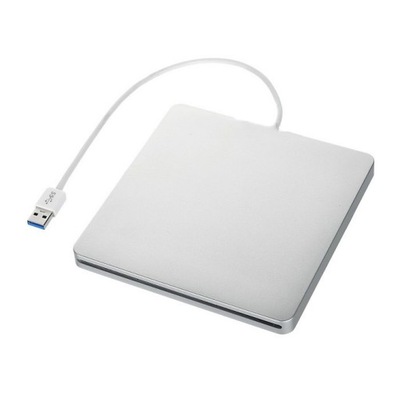 Napęd CD Slim USB 2.0 Slot-In DVD-RW, External Super, Silver