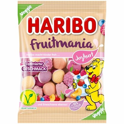 Haribo Fruitmania Joghurt żelki jogurtowe 160g