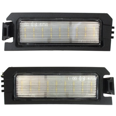 Фонари номерного знака регистрационный led do kia rio niro фото №1