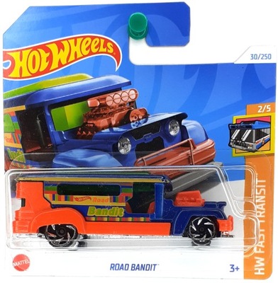 Samochód autko HOT WHEELS ROAD BANDIT HW FAST TRANSIT