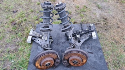 Амортизаторна стійка поворотний кулак важіль audi a3 8p golf octavia фото №1