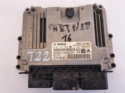 PEUGEOT CITROEN 0281017863 ECU KOMPIUTERIS ORIGINALAS 