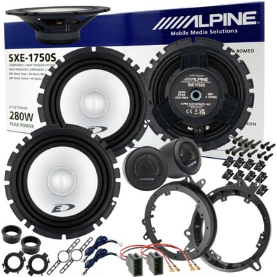 SPEAKERS ALPINE ISOLATED DISTANCE FOR TOYOTA CELICA COROLLA RAV4 YARIS  